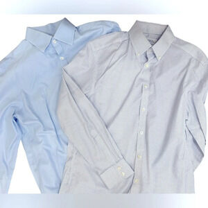 Set of two Charles Tyrwhitt button downs excellent condition size 16 33​